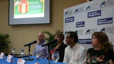 Representantes de la CCIC y de la microempresas dieron a conocer detalles hoy de la feria.