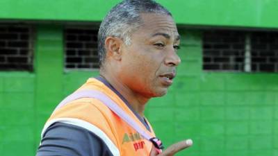 Reynaldo Clavasquín, entrenador del Platense. Foto Delmer Martínez