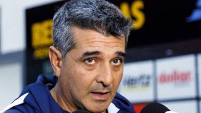 Diego Vázquez respondió a quienes lo han criticado últimamente. Foto Neptalí Romero