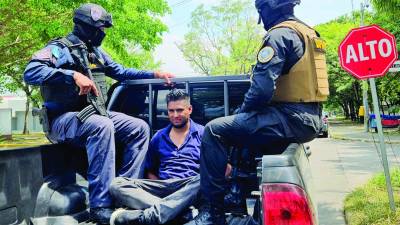 <b>Allan Jafeth Mejía Rodríguez fue capturado por agentes de la Dipampco.</b>