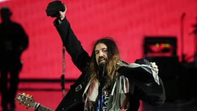 Billy Ray Cyrus durante la envestidura de Donald Trump.