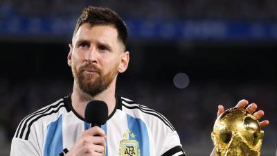 Lionel Messi conquistó el Mundial con la Selección de Argentina en diciembre del 2022.