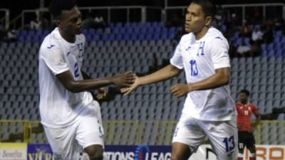 Honduras ganó en Trinidad y Tobago con goles de Bryan Moya y Douglas Martínez.