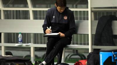 Antonio Floro ha examinado a detalle a la Selección de Honduras. Foto Ronald Aceituno