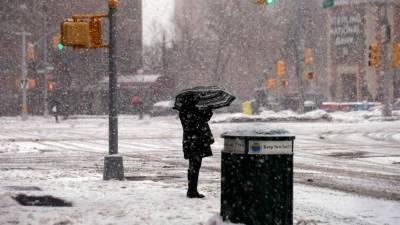 Una fuerte tormenta azotó el noreste del país, en la segunda gran nevada en menos de una semana.