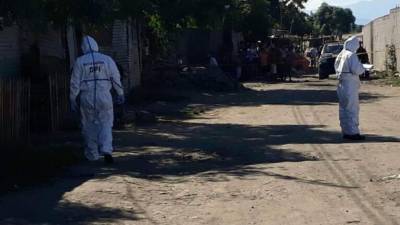 El crimen contra la mujer fue la madrugada de ayer.