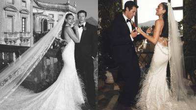 Dua Lipa deslumbró con un espectacular vestido de alta costura de Chanel en su boda con Callum Turner en Sicilia, convirtiéndose en la primera novia en lucir una creación a medida del nuevo director creativo, Matthieu Blazy.