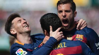 El Barcelona demostró ser el mejor club de la Liga. AFP / JORGE GUERRERO