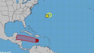 El sistema tiene un 80% de probabilidades de convertirse en una depresión tropical en los próximos días, según el NHC.