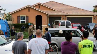 Las autoridades buscan más evidencias en la casa del horror para el juicio contra los Turpin.