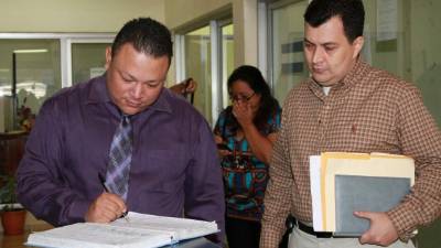 El excoordinador del Ministerio Público compareció de nuevo al juzgado.