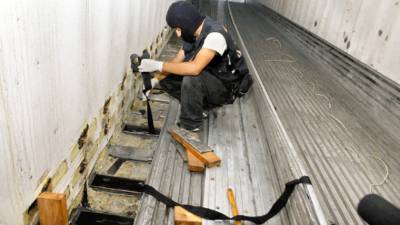 Honduras: Pasta para cocaína hallaron en sacos