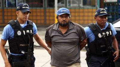 Carlos Roberto Canales Guifarro fue detenido en San Pedro Sula.