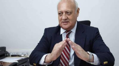 Salomón Galindo es secretario de la Liga Nacional y además delegado del Olimpia.