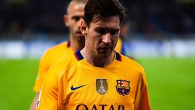 Messi y el Barcelona sufrieron su segunda derrota consecutiva en el campeonato.