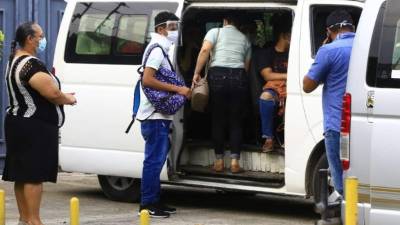 Algunos rapiditos han sido contratados por empresas para dar servicio a sus empleados, pero deben respetar la capacidad establecida.