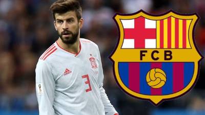 Gerard Piqué está envuelto en una polémica con el Barcelona. Foto AFP