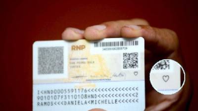 ¿Sabes lo que significa el corazón al reverso de tu DNI?