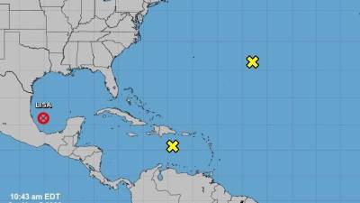 Al margen de que se forme o no un ciclón, esta área de baja presión puede propiciar este fin de semana fuertes lluvias en Puerto Rico y las Islas Vírgenes.