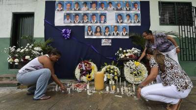 La muerte de los 31 menores tiene de luto a la localidad de Fundación.