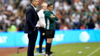 El entrenador de México, Juan Carlos Osorio, no es del agrado de muchos aficionados mexicanos. FOTO AFP.