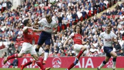 Tottenham y Arsenal se repartieron un punto. FOTO AFP.