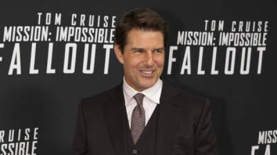 El actor y productor estadounidense Tom Cruise. Foto AFP.