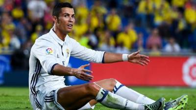 Cristiano Ronaldo solo ha marcado dos goles en lo que va de la Liga de España.