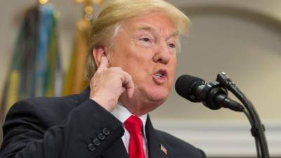 En la imagen. el presidente estadounidense, Donald Trump. EFE/Archivo