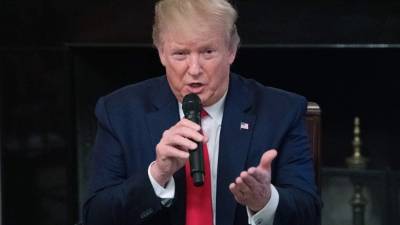 El presidente de EEUU, Donald Trump. Foto: AFP