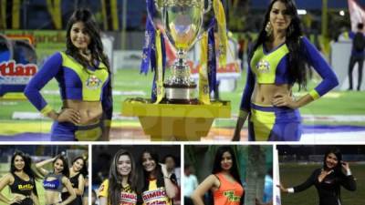 Los partidos de ida de las semifinales del Torneo Clausura 2017 de la Liga Nacional de Honduras fueron adornados por hermosas chicas que robaron más de alguna mirada en los estadios: