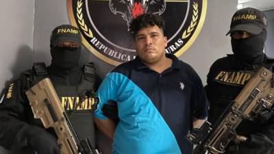 Norman Anil Ramos fue capturado por la Fuerza Nacional Anti Maras y Pandillas.