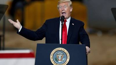 El presidente de EEUU, Donald Trump. EFE/Archivo