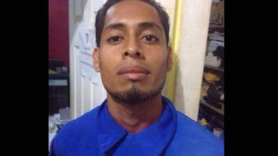 Louder Guzmán Ramírez es el supuesto homicida del turista filipino ultimado el domingo en Roatán, Islas de la Bahía, en el caribe de Honduras. Foto tomada de @RedInformativaH