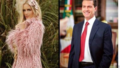 El expresidente mexicano fue visto caminando por las calles con la modelo mexicana Tania Ruiz Eichelmann.