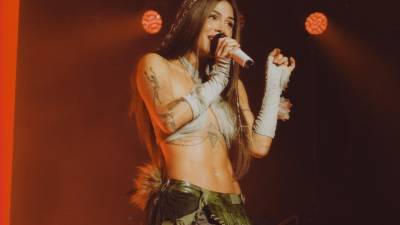 La cantante Greeicy.