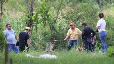 Equipos de Tegucigalpa y Santa Bárbara estuvieron en el cementerio de La Unión, pero no encontraron a Yibely.