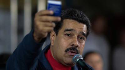 El presidente de Venezuela, Nicolás Maduro.