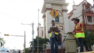 Más de 80 personas en distintos puntos de la ciudad están trabajando en el conteo de tráfico.