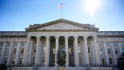 Edificio que alberga la sede del Departamento del Tesoro de los Estados Unidos en Washington.