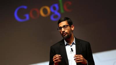 El consejero delegado de Google, Sundar Pichai. Fotografía EFE/Toni Albir