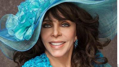 La actriz, cantante y presentadora mexicana Verónica Castro.