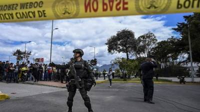 Hasta el momento ningún grupo armado se ha atribuido el atentado. AFP