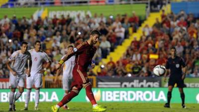 Así definió Sergio Ramos el penal ante Macedonia.