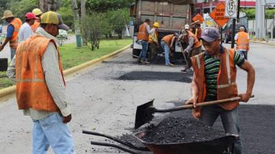 Las obras siguen en la Circunvalación.