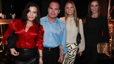 Blanca Bendeck, Julio Fernández, Carolina Sánchez y Tissy Lardizábal.