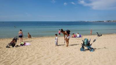 España reabrió este fin de semana todas sus playas en la segunda fase del desconfinamiento./AFP.