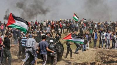 La violencia continúa en la línea fronteriza que separa la franja de Gaza de Israel.