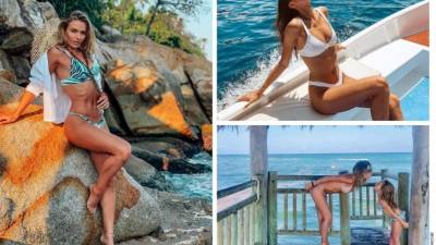 Bikinis y muchas curvas inundan las redes sociales de las estrellas que disfrutan las vacaciones que se celebran en torno a esta Semana Santa 2019.