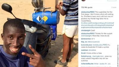 La publicación de Abdou Diouf fue parte de una campaña que imagina la travesía de un inmigrante hasta llegar a España.